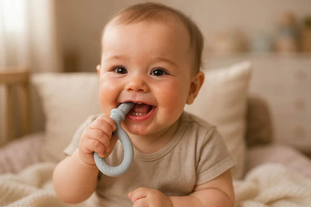 Ząbkowanie niemowlaka: Jak rozpoznać objawy i ulżyć maluchowi?